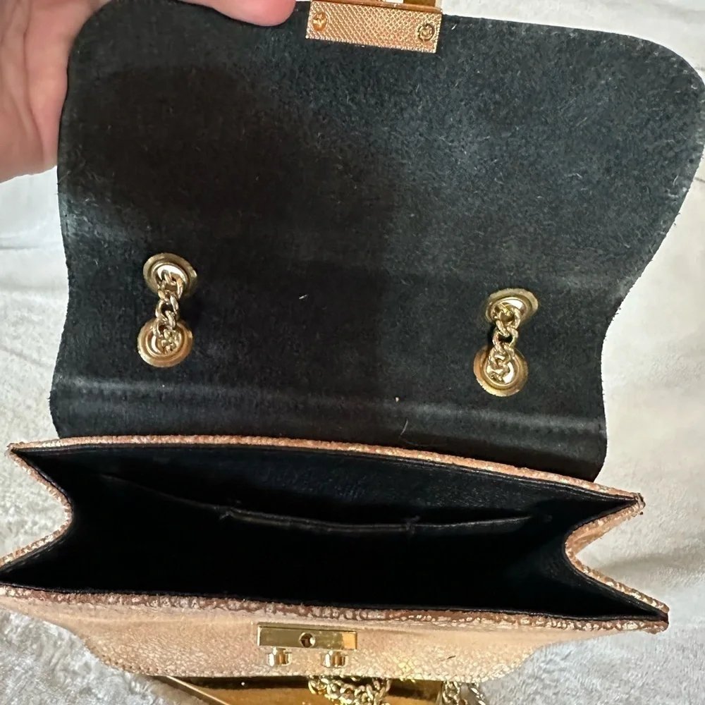 Cuir Rose metallic studded bag - Picture 6 of 11